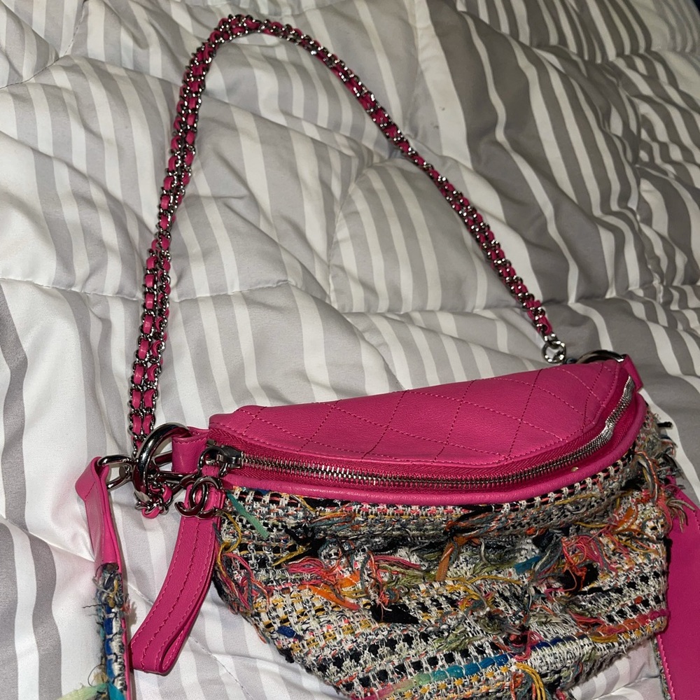 Chanel Tweed FANNY PACK. 100% Authentic